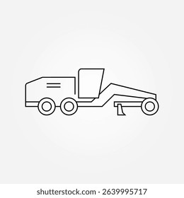motor grader icon symbol illustration vector eps10 logo template