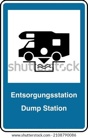 Motor Home Van Caravan Dump Station 