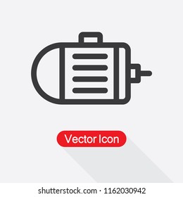 Motor Icon, Engine Icon Vector Illustration Eps10