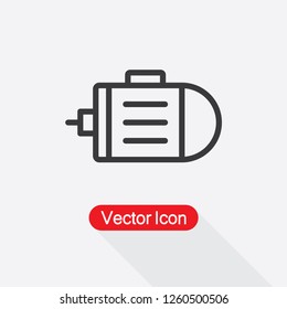 Motor Icon, Engine Icon Vector Illustration Eps10