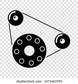Motor icon. Simple illustration of motor vector icon for web