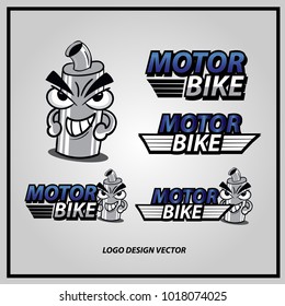 motor logo design vector illustration eps10