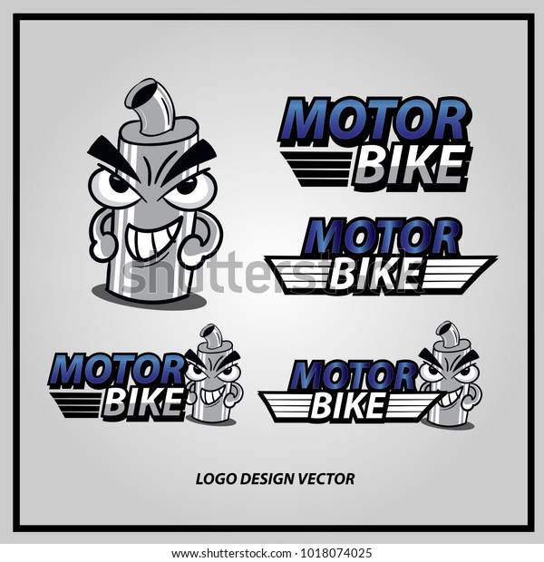 motor logo design\
vector illustration\
eps10
