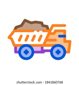 Automobil-Icon-Vektorgrafik. Kfz-Schild. Illustration von Farbzeichen