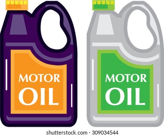 Motor Oil Can