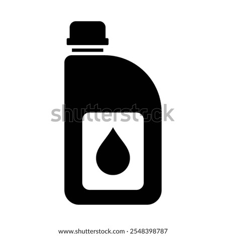 motor oil icon vector design template simple and clean