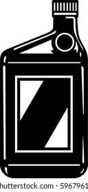 Motor Oil Vector Illustration