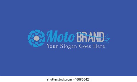 Motor parts  vector logo template