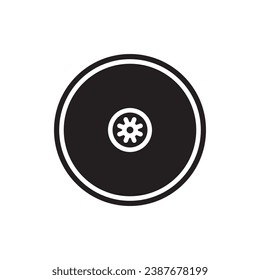 motor pulsator wheel icon vector illustration eps 