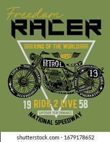 motor racer king of the road