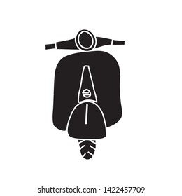 Motor Scooter vector icon. Motor Scooter concept stroke symbol design, outline collection