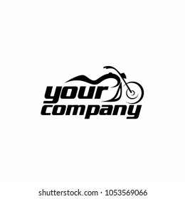 motor sport logo design vector
