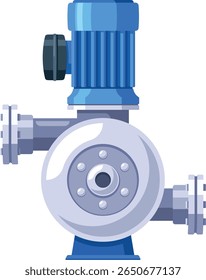 Motor system for pumping water