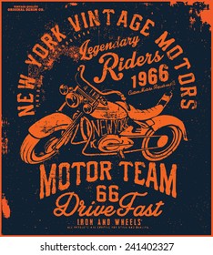 motor team graphic design