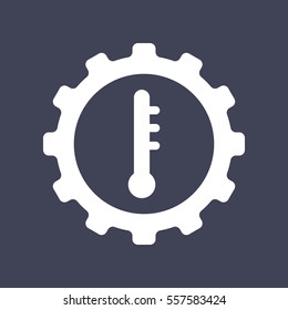 motor temperature icon