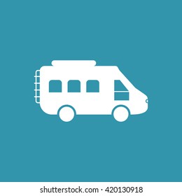 Motor van Icon. Eps-10.