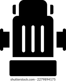motor Vector illustration on a transparent background. Premium quality symmbols. Glyphs vector icons for concept and graphic design. 


