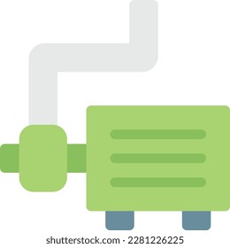 motor Vector illustration on a transparent background. Premium quality symmbols. Line Color vector icons for concept and graphic design. 
