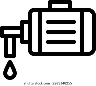 motor  Vector illustration on a transparent background. Premium quality symmbols. Thin line vector icons for concept and graphic design.