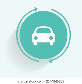 Motor Vehicle Injuries Icon Vector Design