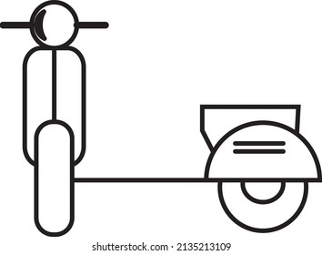 motor vehicle symbol vector illustration.