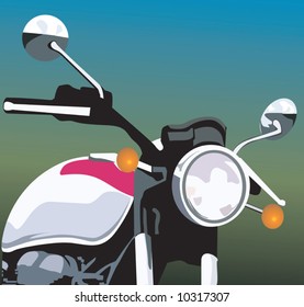 a motorbike