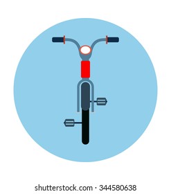 
Motorbike Colored Vector Icon
