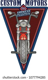 Motorbike. Custom Motors