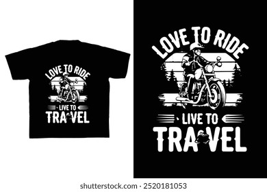 motorbike front view t shirt design template style