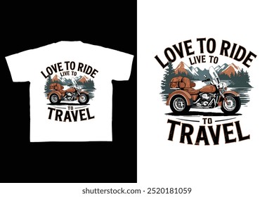 motorbike front view t shirt design template style