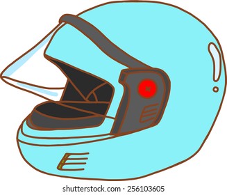 Motorbike helmet 