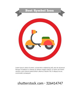 Motorbike icon