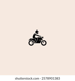 Motorbike icon flat vector design.