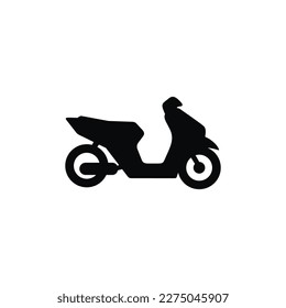 Motorbike icon isolated on white background