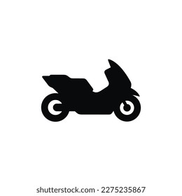 Motorbike icon isolated on white background