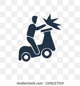 motorbike icon vector