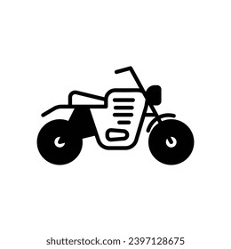 Motorbike icon vector stock illustration