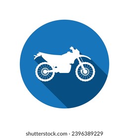 motorbike icon vector template illustration logo design