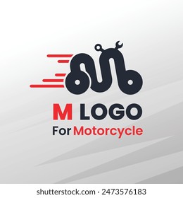 The motorbike logo has the initials M M O, with a combination of red and dark blue, a logo that depicts speed and enthusiasm.