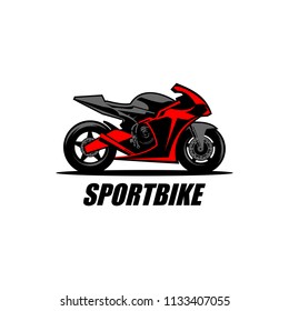 motorbike logo vector