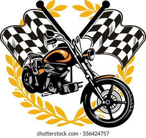 Motorbike. Motorcycle