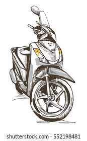 Motorbike sketch