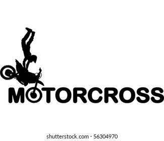 Motorbike stunt word