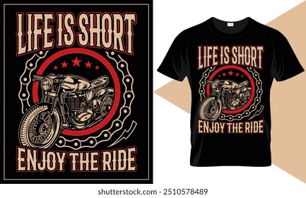 Motorbike t-shirt design and motorcycle t-shirt design vector biker motorcycle t shirt design