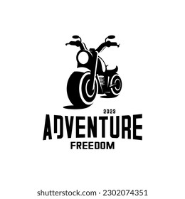 motorbike vector design, biker adventure vector on white background