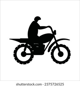 motorbikes and people icon vector illustration logo design