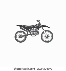 motorcross illustration, sport, vector art.