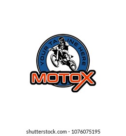 Motorcross Logo Emblem