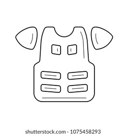 Icono de línea vectorial de accesorios de motocicleta aislado en fondo blanco. Icono de línea de accesorios de motocicleta para infografía, sitio web o aplicación. Icono diseñado en un sistema de cuadrícula.