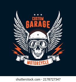 motorcycle artwork for tshirt design